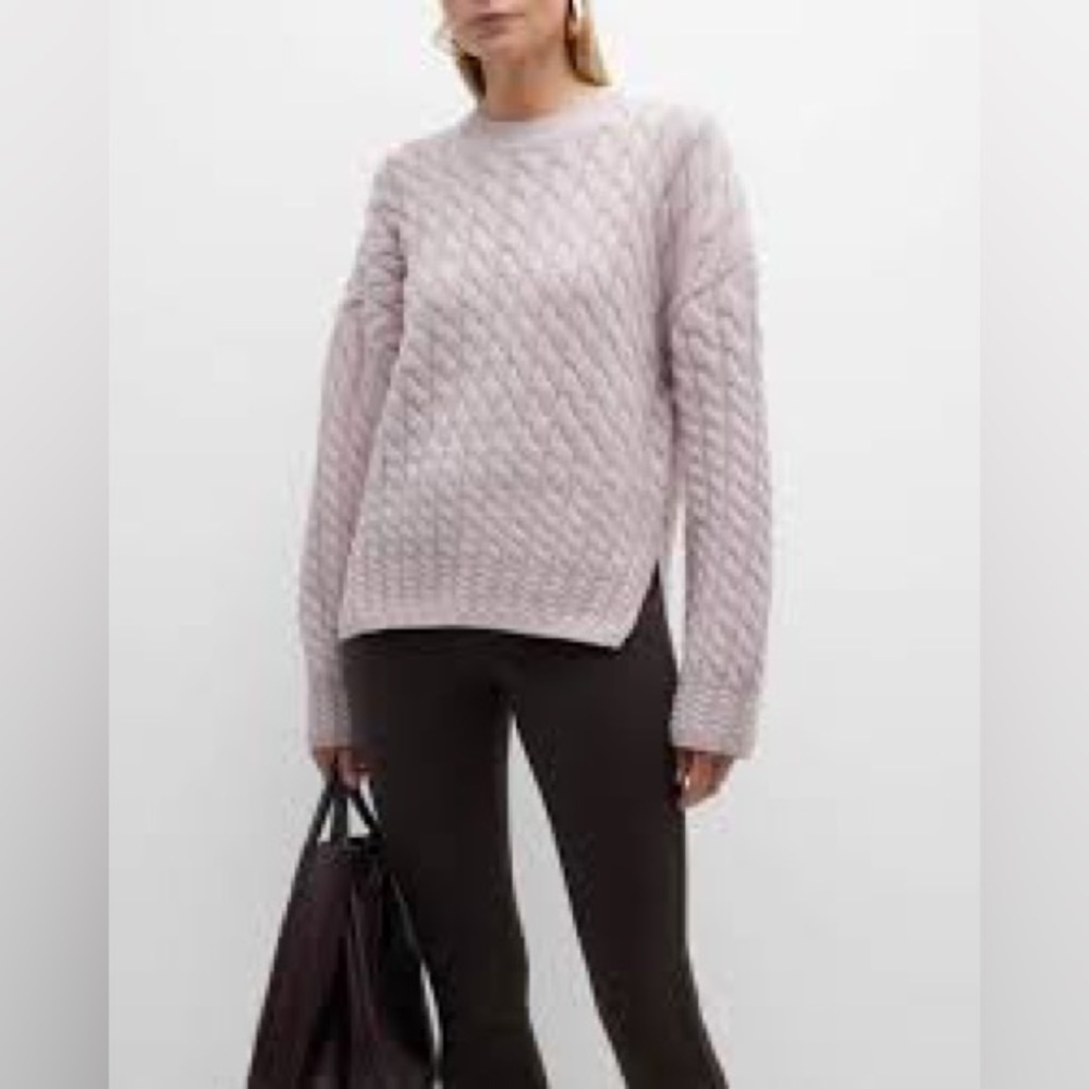 THEORY
Karenia beautiful cable-knit wool and cashmere-blend - Picture 3 of 10